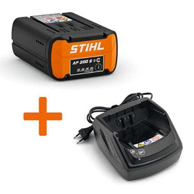 STIHL AP 200S BATTERY & CHARGER BUNDLE