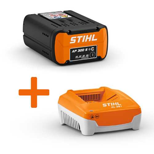 STIHL AP 300S BATTERY & CHARGER BUNDLE