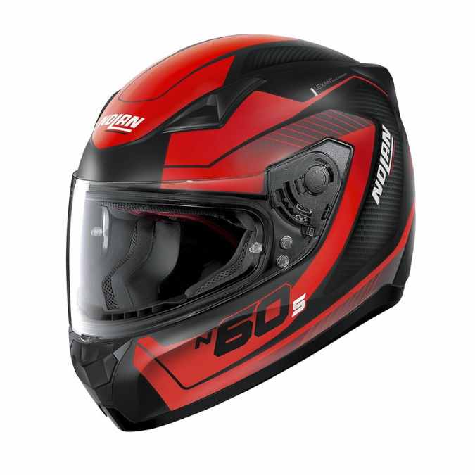 buy nolan helmet australia N-605 PRACTICE 18 HELMET- FLAT BLACK GREY RED NOLAN N-87 MILES HELMET