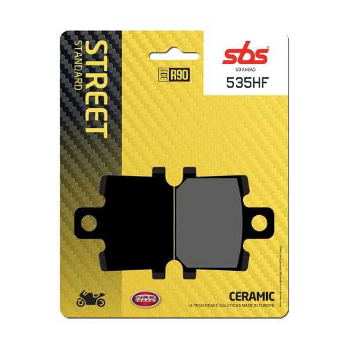 SBS ORGANIC BRAKE PADS FRONT (535HF)