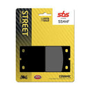 SBS ORGANIC BRAKE PADS FRONT- REAR (554HF)-1