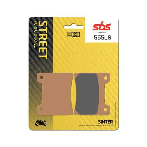 SBS SINTERED BRAKE PADS REAR ROAD (555LS)