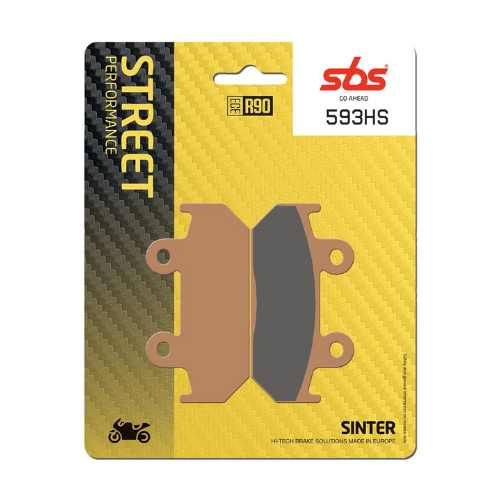 SBS SINTERED BRAKE PADS FRONT ROAD (593HS)