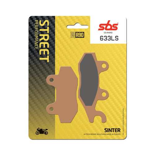 SBS SINTERED BRAKE PADS REAR ROAD (633LS)