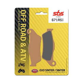 SBS OFFROAD RACING BRAKE PADS FR-RR (671RSI)