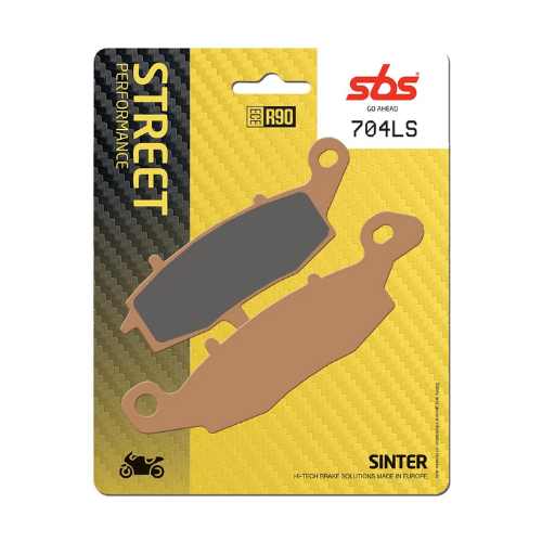 SBS SINTERED BRAKE PADS REAR ROAD (704LS)