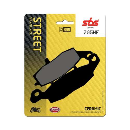 SBS ORGANIC BRAKE PADS FRONT (705HF)