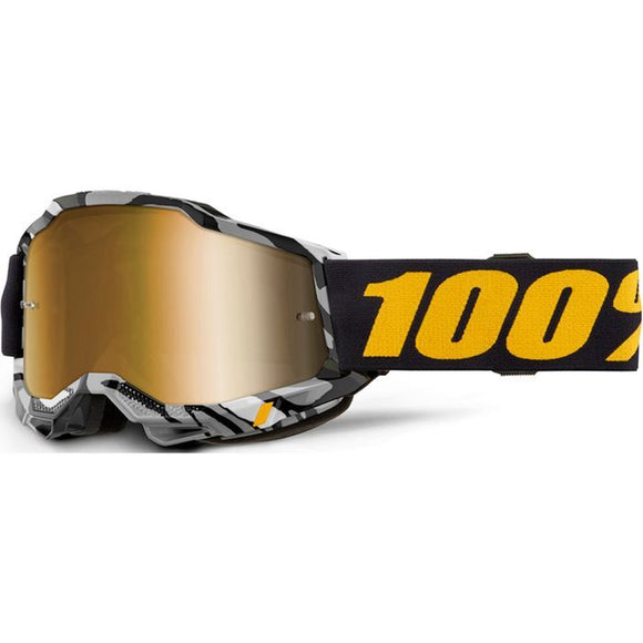 100% ACCURI 2 GOGGLE- AMBUSH MIRROR GOLD LENS
