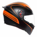 AGV K1 WARMUP- BLACK ORANGE-3