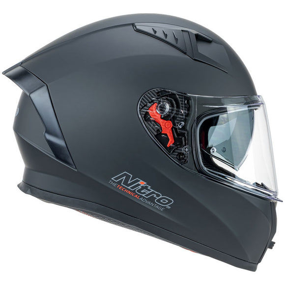 NITRO N501 DVS HELMET- MATT BLACK