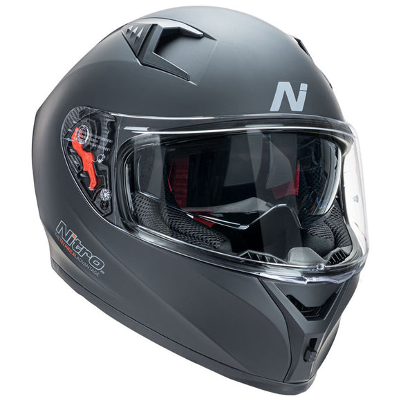 NITRO N501 DVS HELMET- MATT BLACK