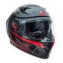NITRO N501 HELMET- BLACK/RED-1