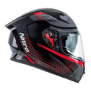 NITRO N501 HELMET- BLACK/RED-2