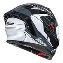 NITRO N501 FUSE HELMET- BLACK/ WHITE-3
