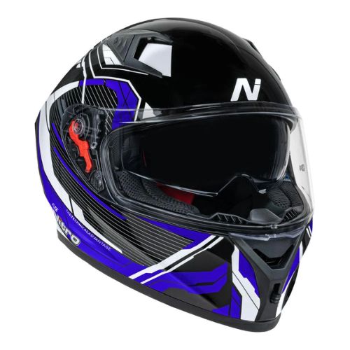 NITRO N501 FUSE HELMET- BLACK/ BLUE