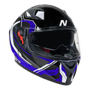 NITRO N501 FUSE HELMET- BLACK/ BLUE-1