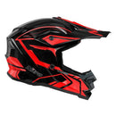 NITRO MX710 SHARD 2 YOUTH HELMET- RED/BLACK-2