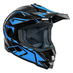 NITRO MX710 SHARD 2 YOUTH HELMET- BLUE/BLACK