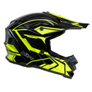 NITRO MX710 SHARD 2 YOUTH HELMET- YELLOW/BLACK-2