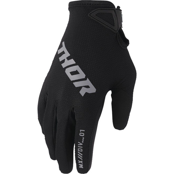 THOR 2026 RIDEMODE STATIC GLOVES- BLACK