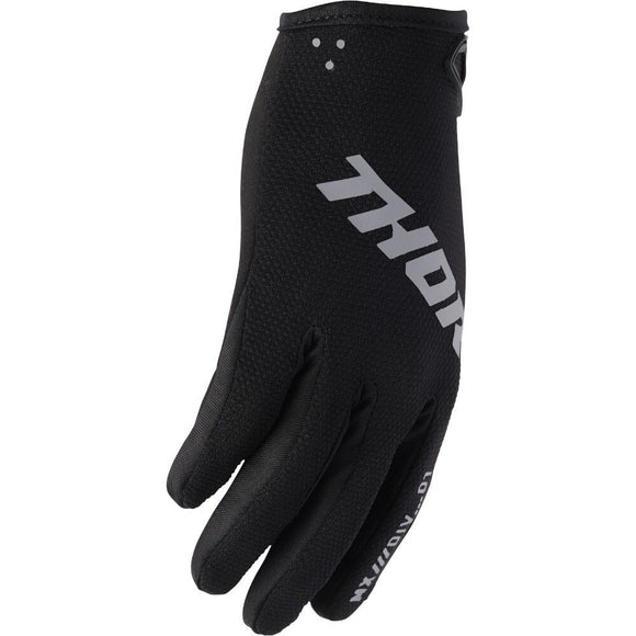 THOR 2026 YOUTH RIDEMODE STATIC GLOVES- BLACK