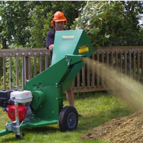 HANSA C13 LEG MOUNTED PETROL CHIPPER