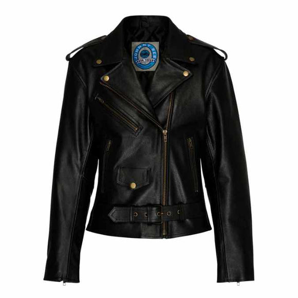 JOHNNY REB WOMENS SAVANNAH LEATHER JACKET