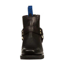 JOHNNY REB MENS CLASSIC SHORT BOOTS- BLACK-3