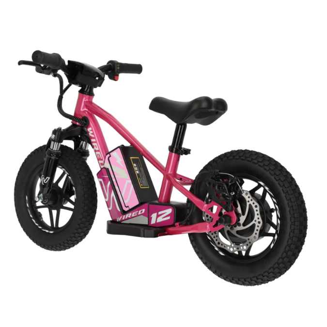 WIRED ELECTRIC BALANCE BIKE 12" MKII -PINK - 0