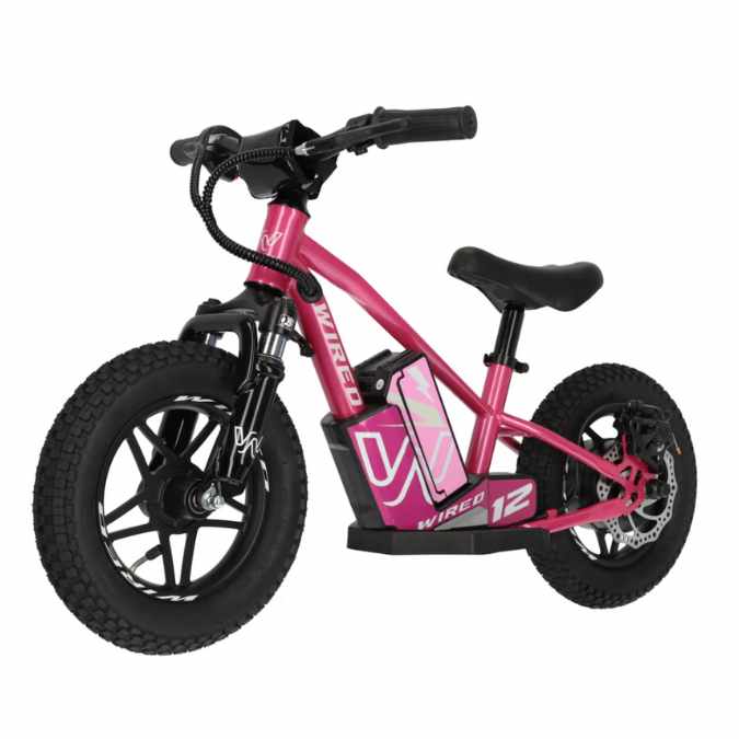 WIRED ELECTRIC BALANCE BIKE 12" MKII -PINK