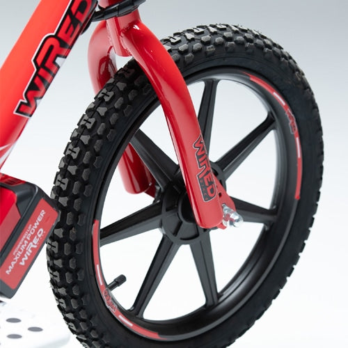 WIRED ELECTRIC BALANCE BIKE 16”- RED - 0