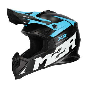 M2R X2 CHARGER PC-2F MATTE BLUE HELMET