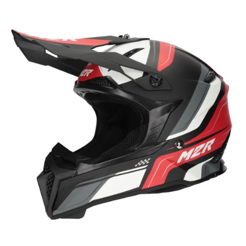 M2R X2.1 PULSE HELMET- RED/BLACK