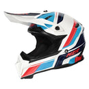 M2R X2.1 PULSE HELMET- BLUE/ WHITE/ RED-1