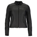 ARGON ABYSS PERFORATED WOMENS LEATHER JACKET- BLACK-2