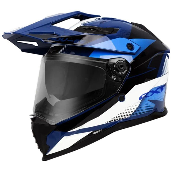 RXT ADV-65 ADVENTURE HELMET- GLOSS BLUE