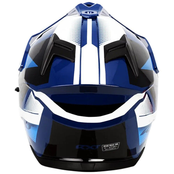 RXT ADV-65 ADVENTURE HELMET- GLOSS BLUE