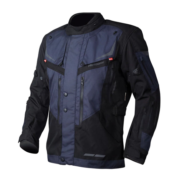 MOTODRY RALLYE 2 JACKET- BLACK BLUE