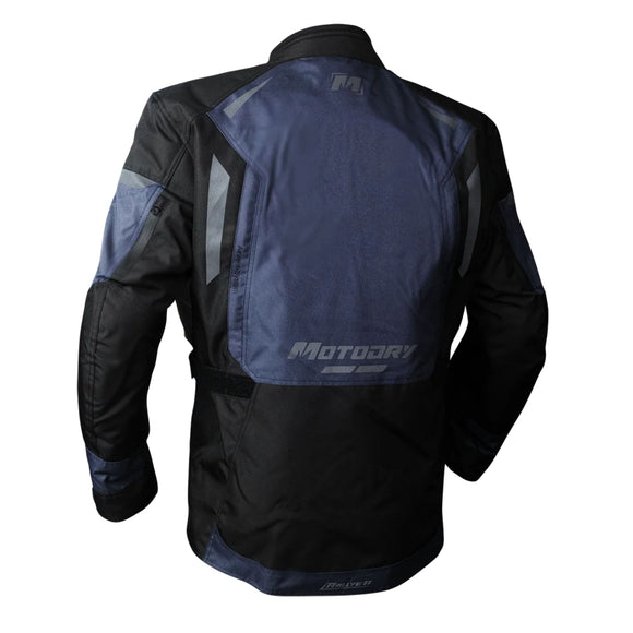 MOTODRY RALLYE 2 JACKET- BLACK BLUE