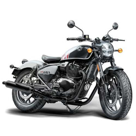 ROYAL ENFIELD SHOTGUN 650- STENCIL WHITE