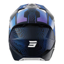 SHOT YOUTH FURIOUS APEX GLOSSY HELMET - BLUE-2