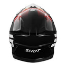SHOT PULSE X-TREME KIDS GLOSSY HELMET – ORANGE RED-2