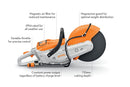 STIHL TSA 300 BATTERY CUT-OFF MACHINE- SKIN ONLY-3