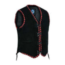 JOHNNY REB SPRINGBROOKE SUEDE VEST-BLACK-1