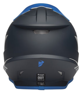 THOR SECTOR CHEV HELMET- BLUE GREY - 0